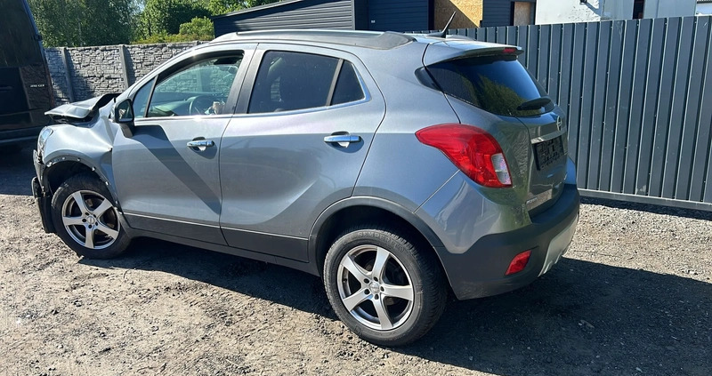 Opel Mokka cena 18900 przebieg: 103767, rok produkcji 2013 z Zbąszyń małe 106